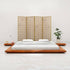 Aki Kagu -  Japanese Futon Bed Frame Solid Acacia Wood 200x200 cm